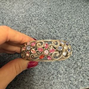 Brighton pastel colored stone bangle